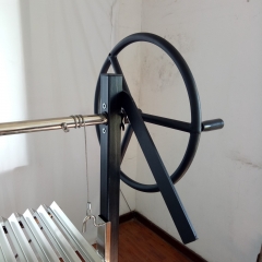 Argentine Parrilla wood-fired Santa Maria grill