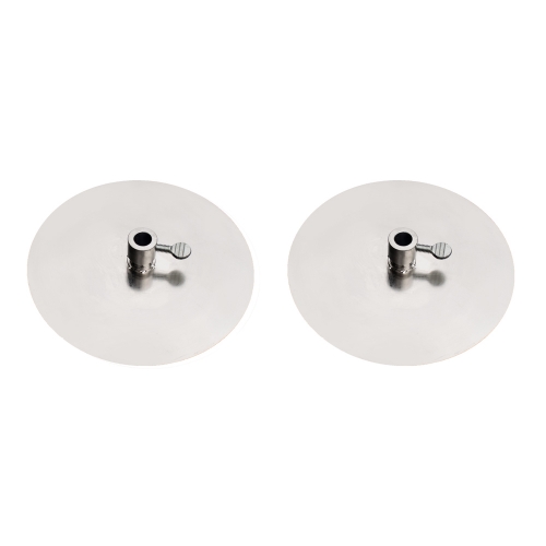 Square Stainless Steel Spit Roaster Round Collar Souvlaki Gyros Disc Plates