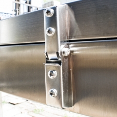 Outdoor picnic stainless steel charcoal camping barbecue grill