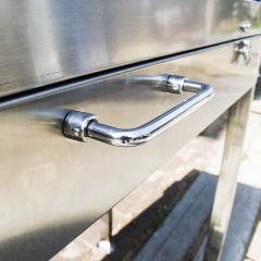 Outdoor picnic stainless steel charcoal camping barbecue grill