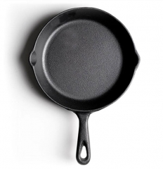 Hot Sale Seasoned Cast Iron Skillet Outdoor Kitchen Cooking Utensils for Camping BBQ