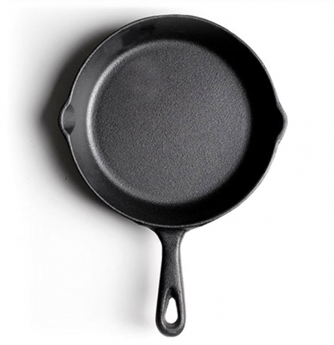 Hot Sale Seasoned Cast Iron Skillet Outdoor Kitchen Cooking Utensils for Camping BBQ