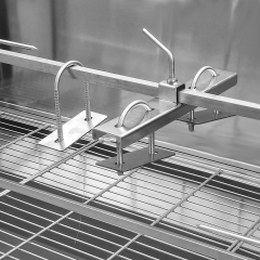 Stainless steel outdoor electric charcoal barbecue grill