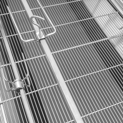 Outdoor stainless steel four motor charcoal Roasted whole lamb large barbecue oven