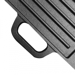 Cast iron barbecue kitchen cooking pan barbecue accessories wholesale