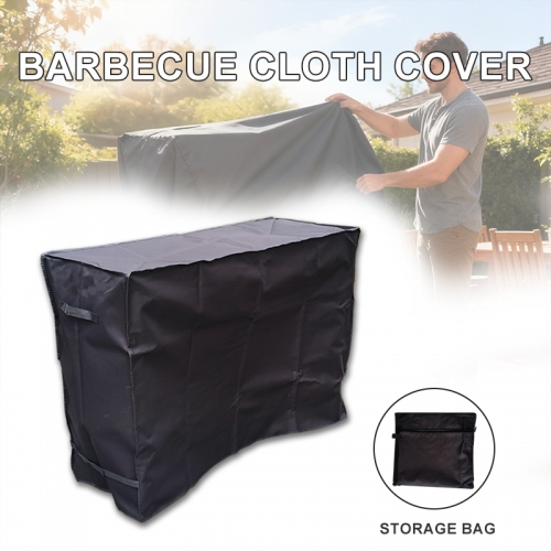 Outdoor and indoor dust-proof, waterproof, windproof, thick burning oven protective cover