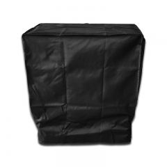 Outdoor and indoor dust-proof and windproof black barbecue grill cover