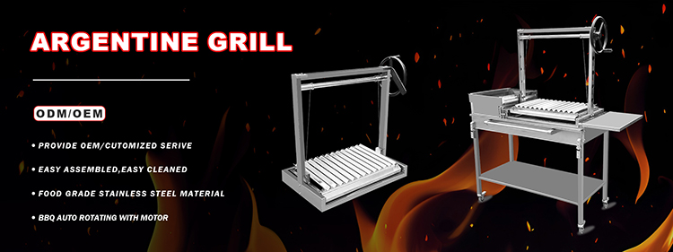 Customized multi type stainless steel Argentine grill