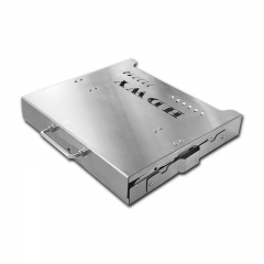 Stainless steel portable outdoor camping foldable barbecue grill