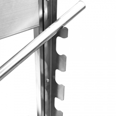 Outdoor camping electric stainless steel adjustable charcoal box Cyprus barbecue grill