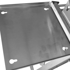 Outdoor camping portable stainless steel multifunctional barbecue grill