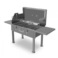 Stainless Steel Cypriot Rotisserie Souvlaki Grill Automatic Rotate BBQ Grills