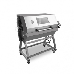 Outdoor garden gas Roasted whole lamb commercial stainless steel rotisserie spit roaster grill